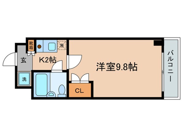 カレッジハウス奥井の物件間取画像